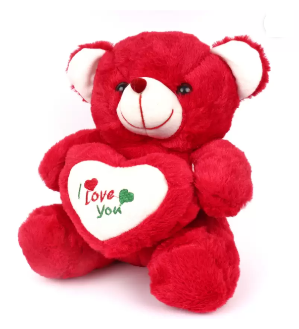 Rose Soft Teddy Bear - RashidExpress